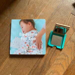 Lovevery Bundle: Bedtime for Zoe Book, Egg and Cup, and Compact Mirror Set